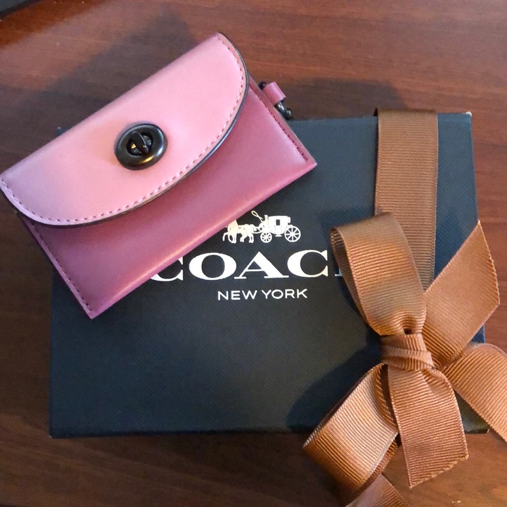 Coach card holder